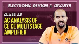 AC Analysis of CE CE Multistage Amplifier  Multistage Amplifier  Electronic Devices and Circuits [upl. by Bran361]