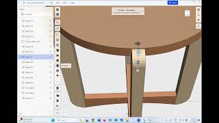 Part 7  Top Tenons Dowels  Round Top Stool [upl. by Nafri]