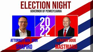 Pennsylvania Election Night 2022 [upl. by Block]