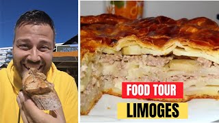 Gros GUEULETON à LIMOGES  Foie gras poêlé pâté de pommes de terre  et porcelaine  VLOG 1471 [upl. by Zelma572]