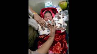 My newborn baby first time feeding formula milk  4kg Newborn Baby Girl [upl. by Chas]