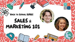 Back to School Series  Sales and Marketing 101 [upl. by Kandace653]