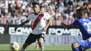 Primer gol oficial de Jorge Carrascal en River Plate  2019 [upl. by Gussy]