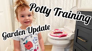 Potty Training Our 25 Year Old Garden Update amp More Channon Rose Vlogs [upl. by Ryun]