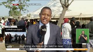 School Bullying  Victim Joseph Maimela to be laid to rest [upl. by Orazio]