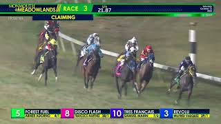 Monmouth Park at The Meadowlands  October 12 2024  Race 3 [upl. by Carey]