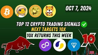 Top 12 Crypto Trading Signals Hbar coin GMT Coin Bigtime Coin XVG Coin Axs coin Oct 7 2024 [upl. by Diet]