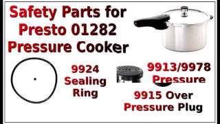 Presto 01282 8quart Aluminium Pressure Cooker Parts [upl. by Acino]