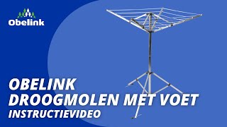 Obelink droogmolen plaatsen  Instructievideo  Obelink [upl. by Ecinreb]