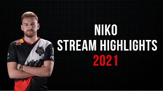 G2 NiKo Stream Highlights 2021 [upl. by Aimej]