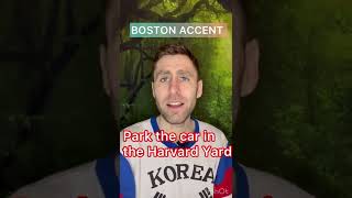 Can YOU Understand the BOSTON ACCENT 🇺🇸 shorts [upl. by Pegasus]