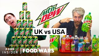 US vs UK Mountain Dew  Food Wars  Food Insider [upl. by Erdna]