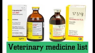 Use of Terramycin inj  Veterinary injection list [upl. by Idissac]