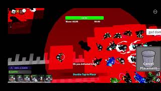 Roblox critical Tower Defense plane of souls insane Triumph [upl. by Nad740]