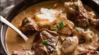 Beef stroganoff recipe [upl. by Ailec]