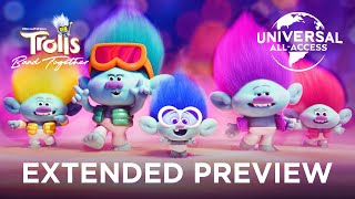 Trolls Band Together 2023  Sweet Dreams and Fame Chase Scene [upl. by Hael]