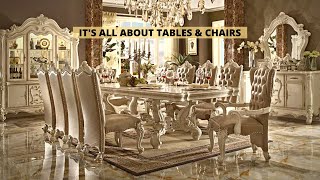 Amazing Dining Sets European Dining table Dining Room Decorating Ideas  Dining Table Design [upl. by Charita]