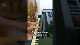 What Does This Antique Piano Sound Like to You rameau sauvages classicalpiano [upl. by Ellerey1]