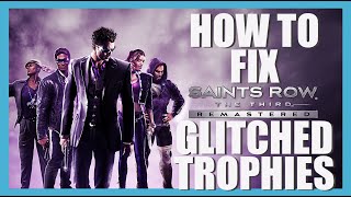 Trophies not unlocking Saints Row The Third Remastered [upl. by Bound]