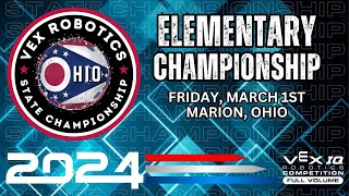 2024 Ohio VEX Robotics State Championship Tournament  Elementary School VIQRC  Livestream312024 [upl. by Christal483]