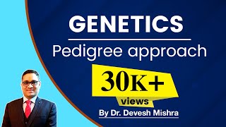 Genetics Pedigree approach by Dr Devesh Mishra [upl. by Buyse]