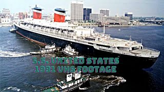 SS United States in 1991 Part 1 of 2 [upl. by Adhamh]