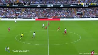 Gonçalo Guedes Amazing Goal Valencia [upl. by Obellia]