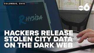 Hackers release stolen data from Columbus onto dark web city disputes datas value [upl. by Otrebogir656]