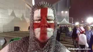 World Cup 2014 England fans lament poor performance against Uruguay [upl. by Lowenstern989]