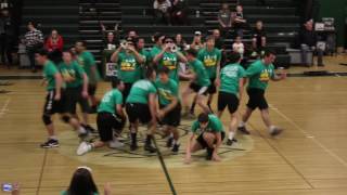 Seniors  Lindenhurst Powderpuff 2017 [upl. by Ajup9]