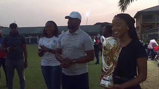 Miss Africa 2018 Calabar Contestants attend East Eastside Sports Club final [upl. by Jurdi]