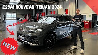 ESSAI NOUVEAU TIGUAN 2024  La version RLine 2024 en exclusivité  💥 [upl. by Aihset]