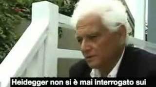 Jacques Derrida  Essere e Tempo sub ITA [upl. by Palma19]