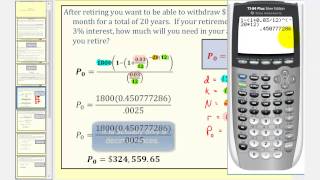 Payout Annuity Formula  Part 1 [upl. by Immak]