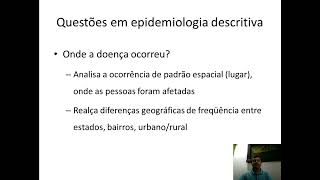 7 Epidemiologia Descritiva [upl. by Nylrahs183]