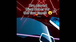 I played Beat Saber for the first time [upl. by Samaj843]