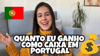 COMO É TRABALHAR COMO OPERADORA DE CAIXA EM PORTUGAL QUANTO GANHO [upl. by Pogue]