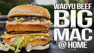 The Best Homemade Big Mac with Wagyu Beef  SAM THE COOKING GUY 4K [upl. by Christoforo]