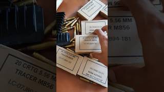 Nato Tracer rounds 5 56×45M856 Ammo [upl. by Ttirrem]