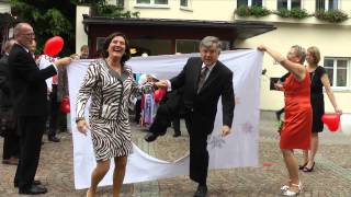 Hochzeit von Gabi und Rudi in Oberstaufen Teil 1 [upl. by Relyk]