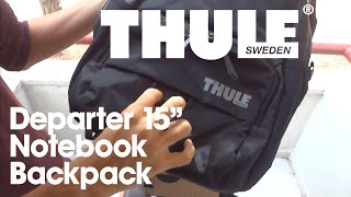 Thule Departer 15quot Notebook Backpack Unboxing [upl. by Klara]