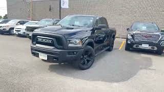 2022 RAM 1500 Classic SLT 4x4 Crew Cab 56 ft box Walkaround  Finch Used Vehicles [upl. by Eecak152]