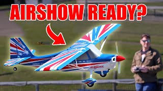 Fly Like RJ Gritter Eflite Decathlon RJG 12m Review [upl. by Atoked]