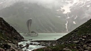 Amarnath yatra sheshnag lake darshan Heavy rainfall [upl. by Carolina]