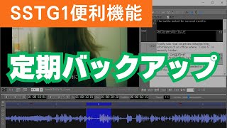 定期バックアップ【SSTG1便利機能】 [upl. by Charmine]