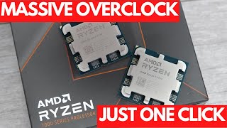 How to overclock AMDs awesome Ryzen 7000 CPUs in just one click [upl. by Arabel]