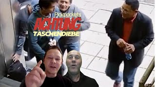 Bande von Taschendieben entwendet Rucksack eines Touristen  Video Podcast der Taschendieb Experten [upl. by Antonetta]