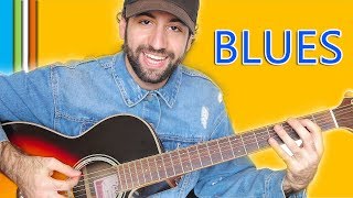 Come Suonare il Blues alla Chitarra  Tutorial [upl. by Lekram]