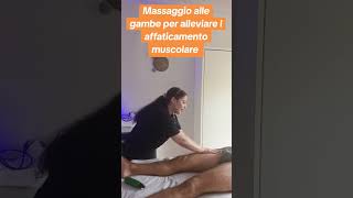 Massaggio Gambe Milano [upl. by Diarmit]