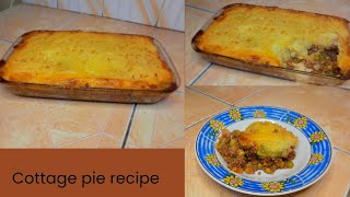 Easy cottage pie recipe [upl. by Anitnemelc]